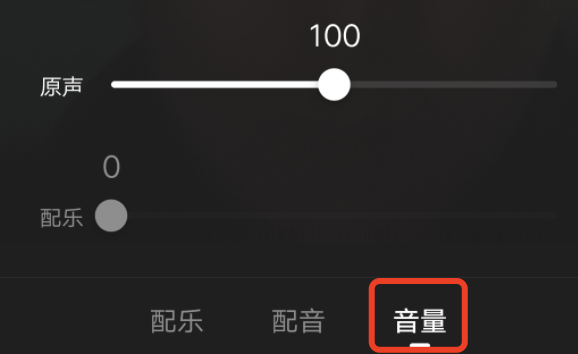 快手极速版怎么消除原声